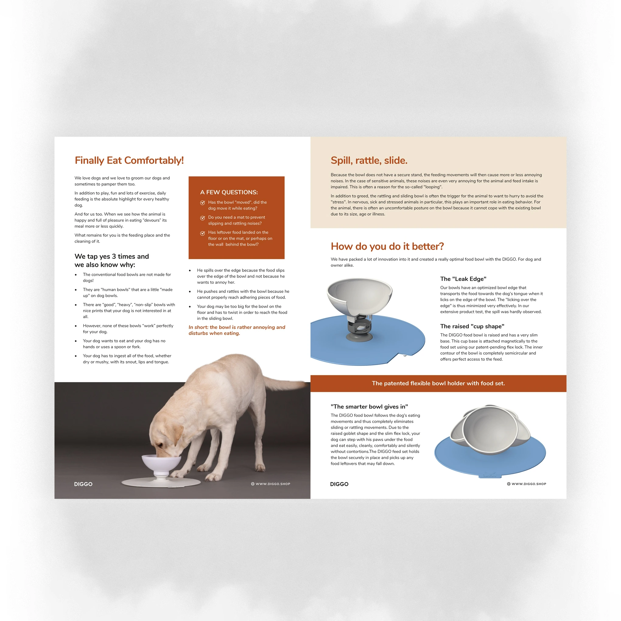 Diggo — Brochure direction 01 · inside spread
