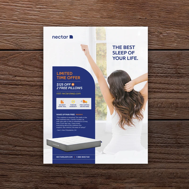 Nectar — Consumer print advertising · direction 01