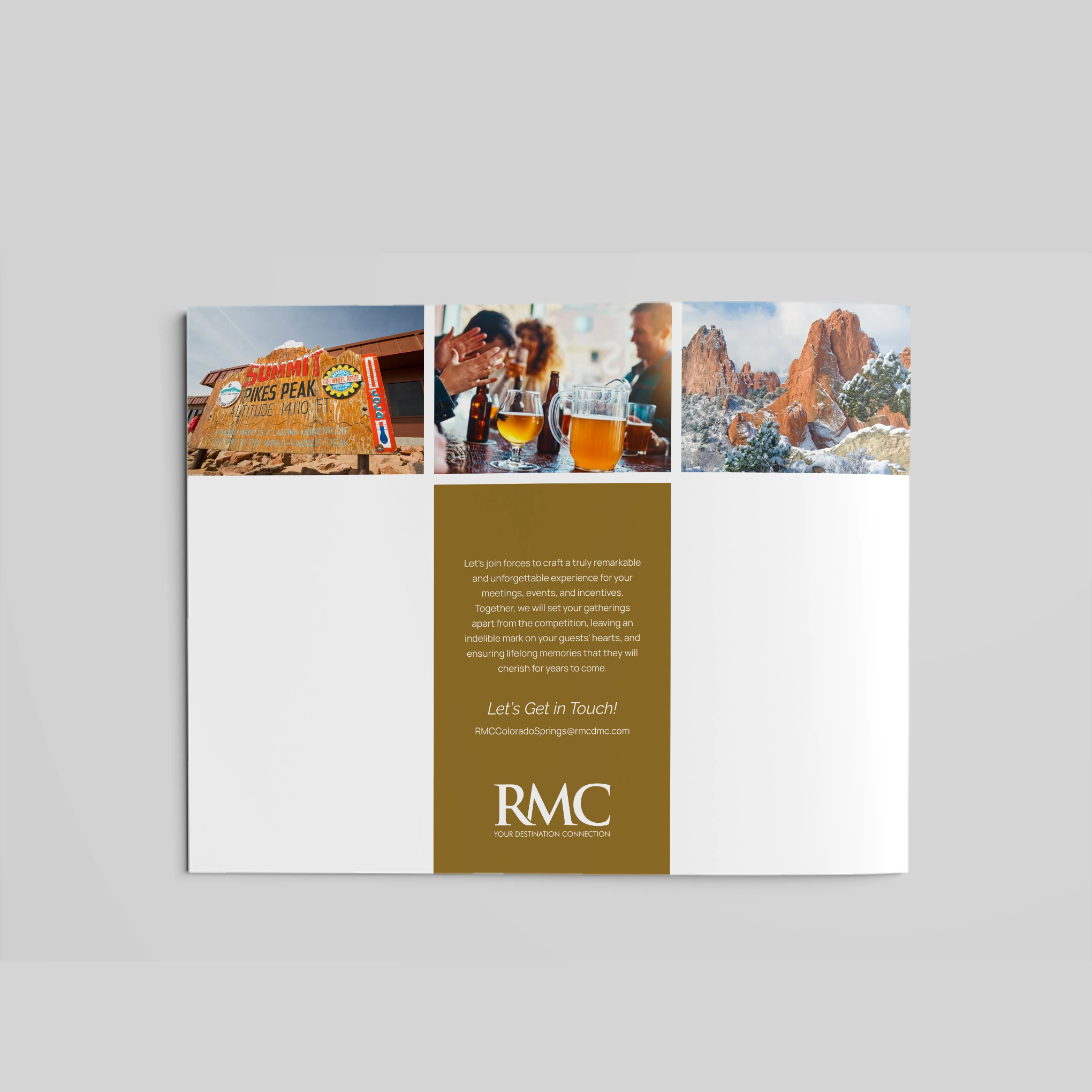 RMC DMC — Company brochure · back cover