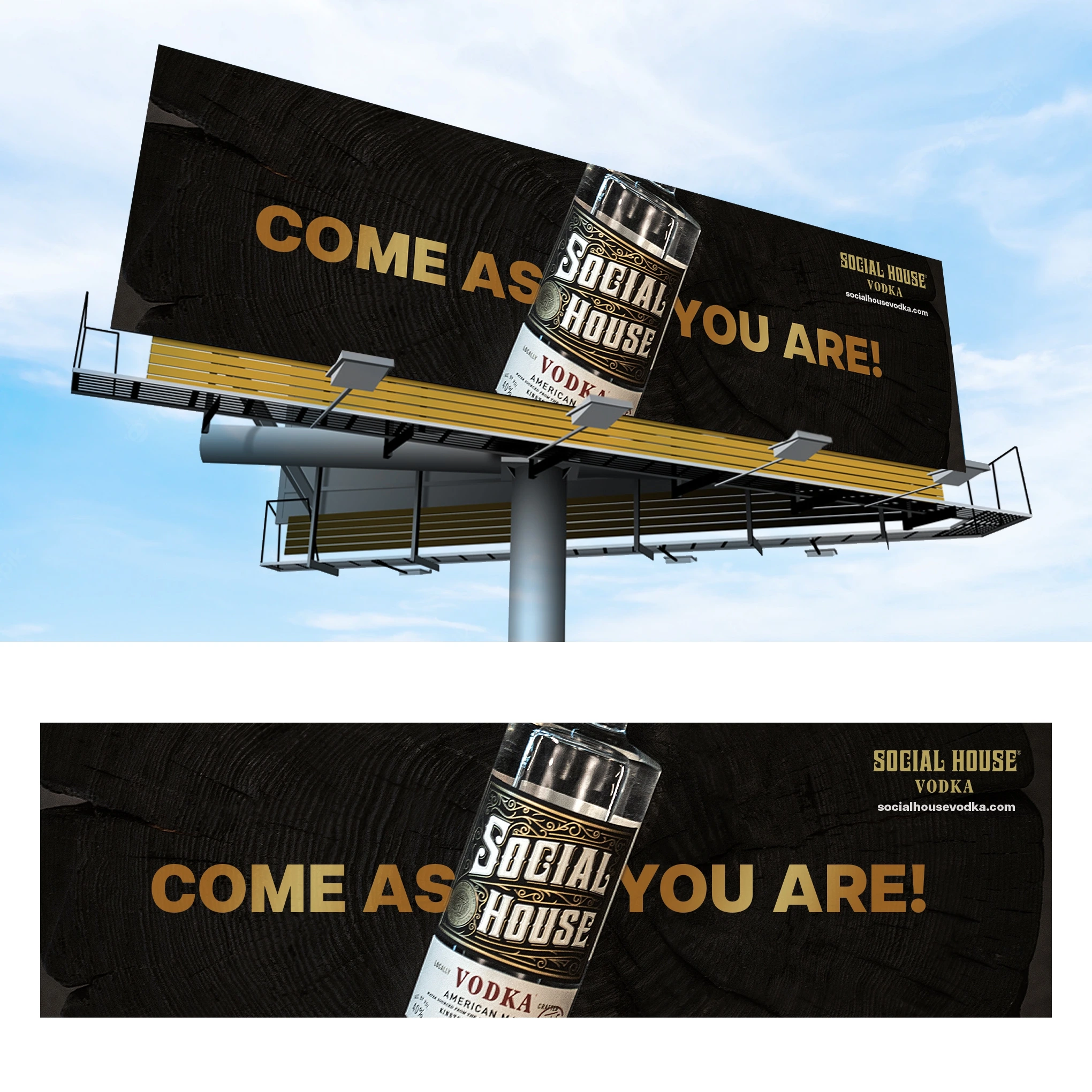 Social House Vodka — Come As You Are · direction 01