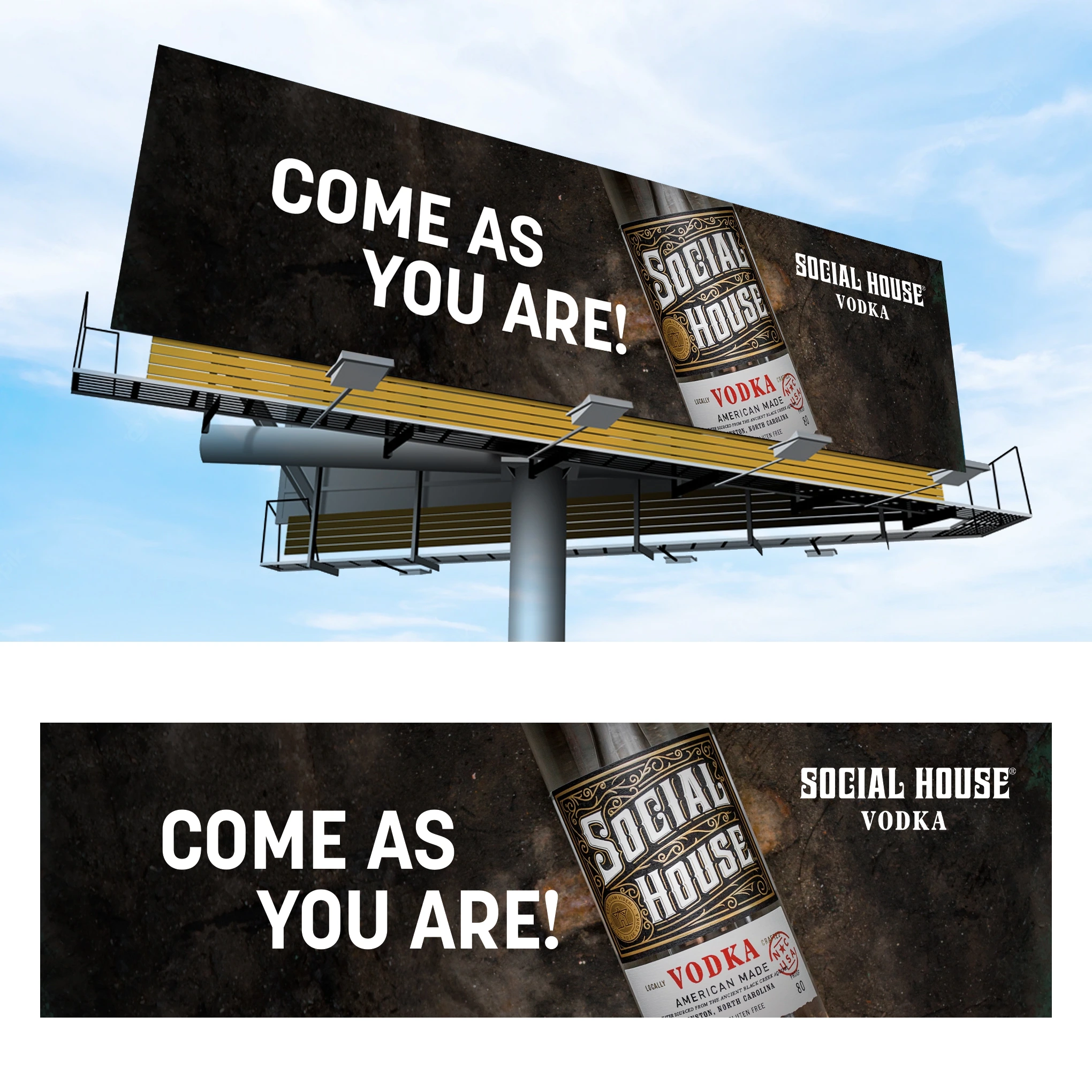 Social House Vodka — Come As You Are · direction 02