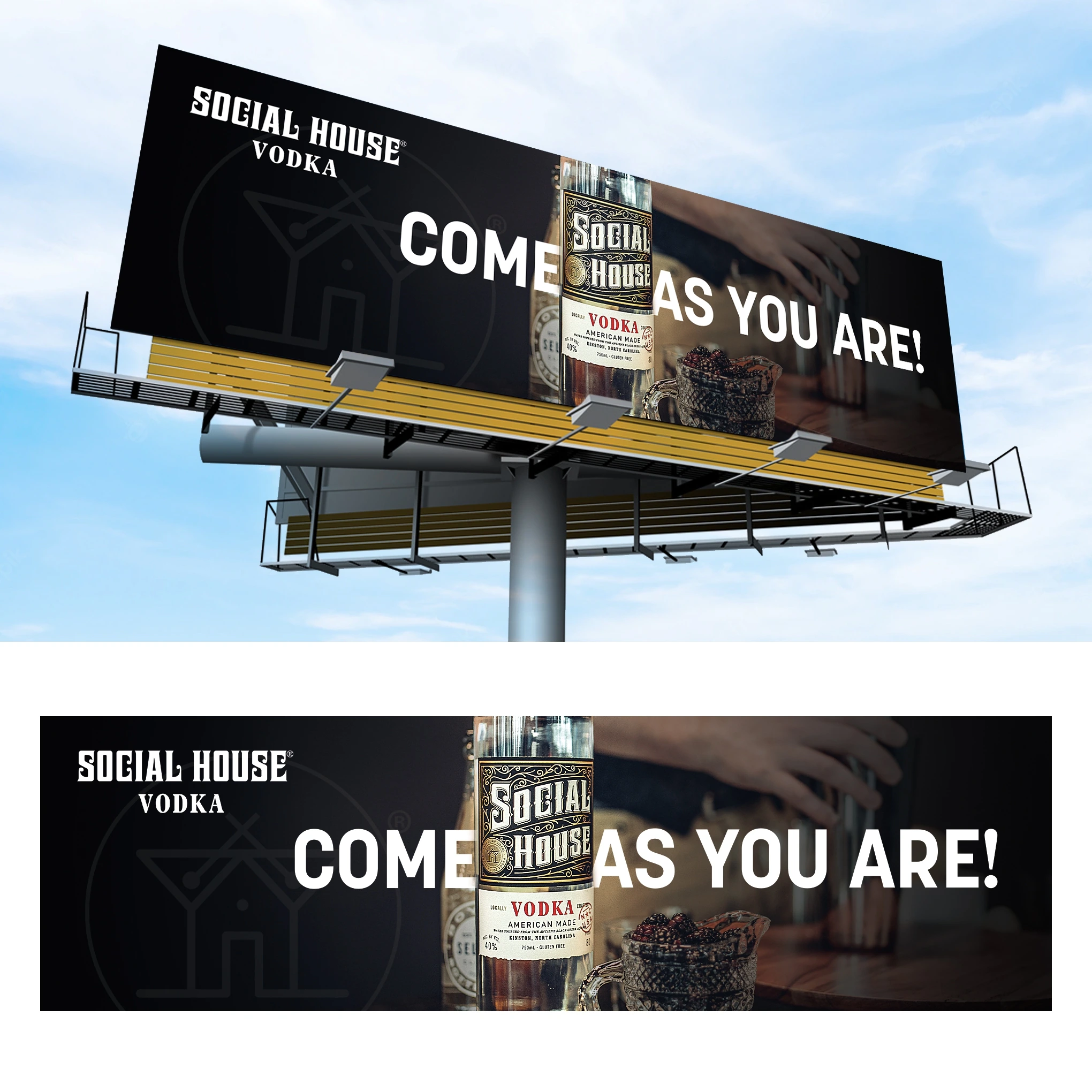 Social House Vodka — Come As You Are · direction 03