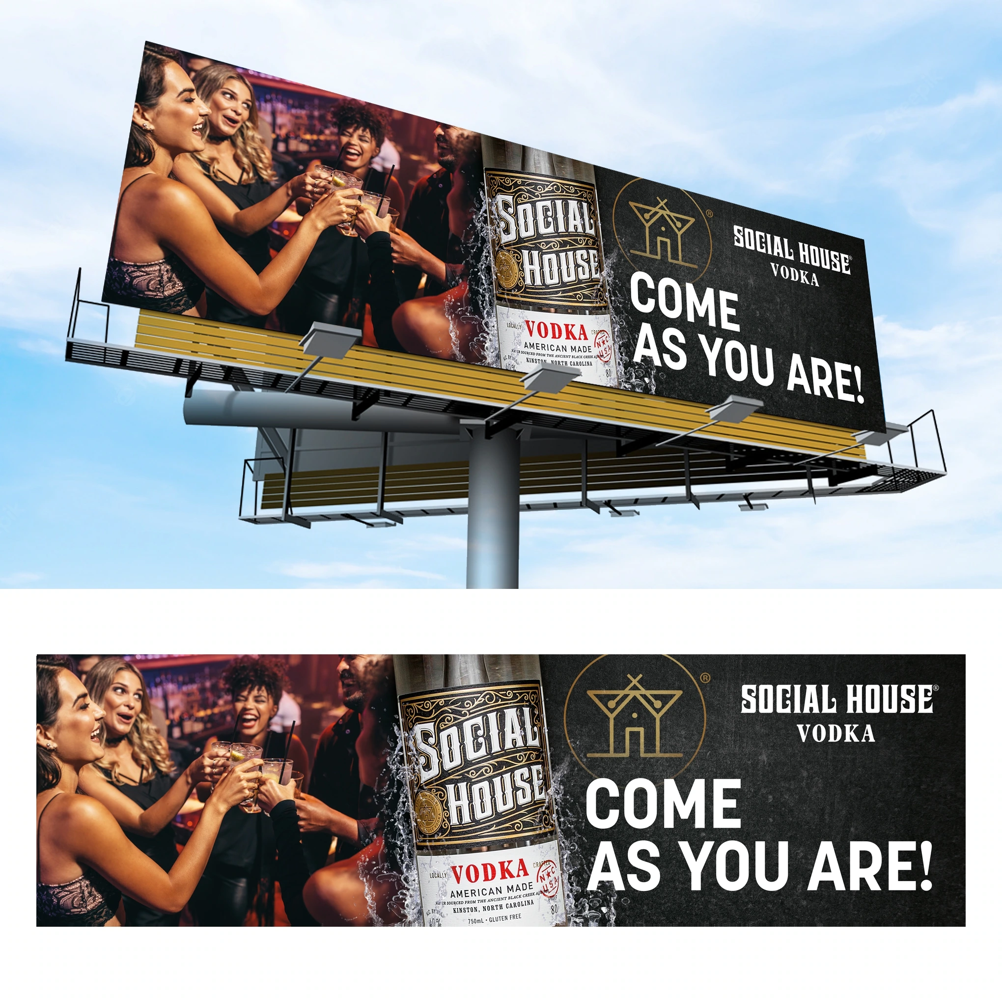 Social House Vodka — Come As You Are · direction 04