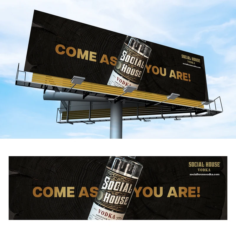 Social House Vodka — Come As You Are · direction 01