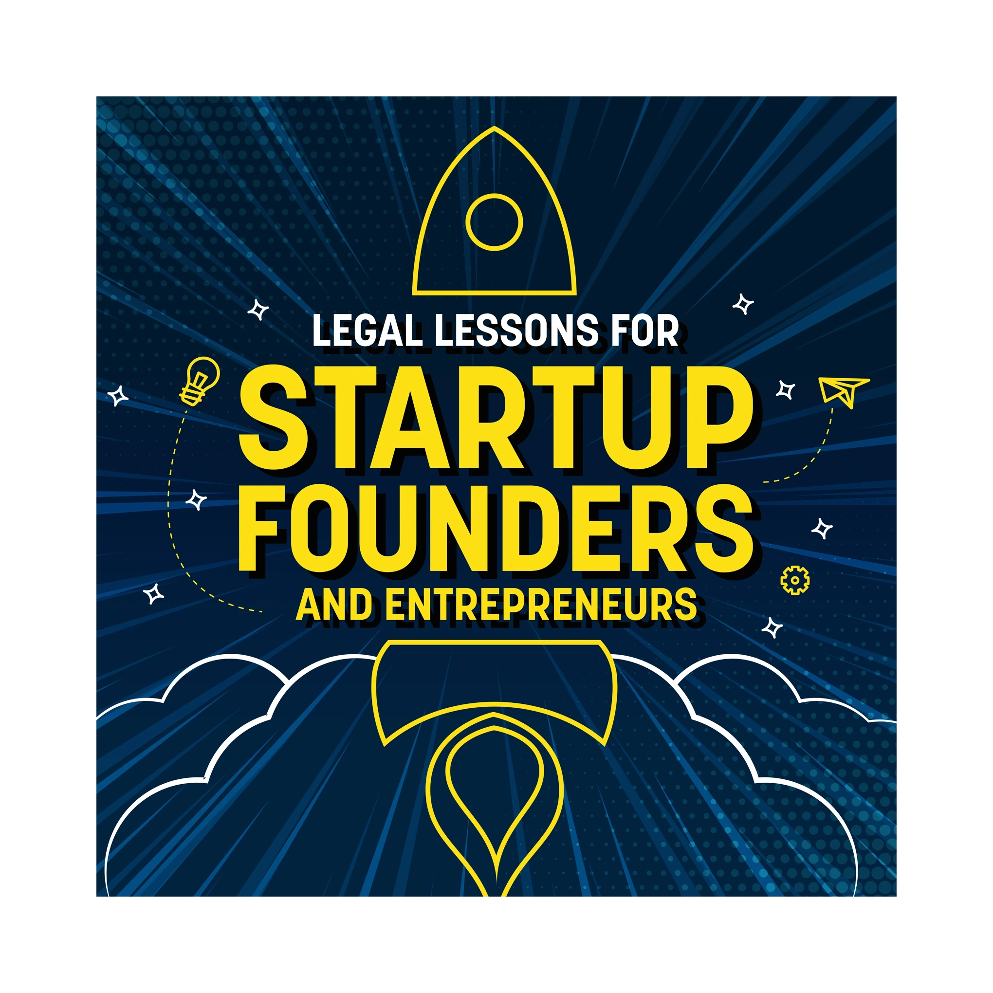 Startup Media Network — Podcast cover · founder-focused headline